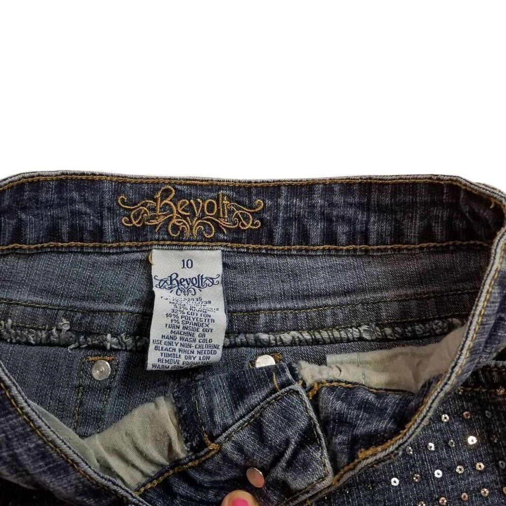 Revolt sequin shorts 8 - Picture 3 of 3